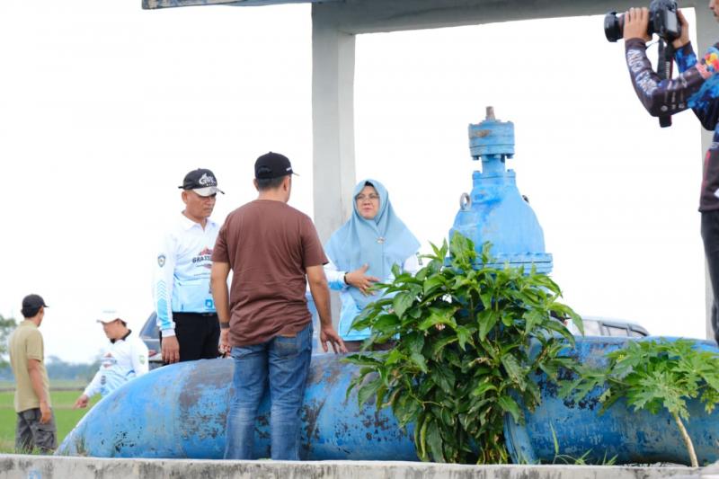 Bupati Afni Bentuk Satgas Bersama, Upaya Pastikan Air Mengalir ke Sawah Warga